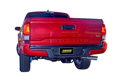 Gibson 16-22 Toyota Tacoma SR5 3.5L 2.5in Cat-Back Single Exhaust - Stainless - 618814