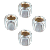 Spectre Pipe Plug 1/4in. NPT - 4 Pack - 6048