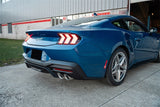 Corsa 24+ Ford Mustang V8 5.0L 3in Cat-Back Exhaust System w/ Twin 4in Polished Pro-Series Tips - 21259