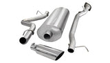 Corsa/dB 07-10 Chevrolet Silverado Ext. Cab/Long Bed 2500 6.0L V8 Polished Sport Cat-Back Exhaust - 24896