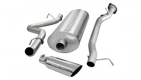 Corsa/dB 07-10 Chevrolet Silverado Ext. Cab/Long Bed 2500 6.0L V8 Polished Sport Cat-Back Exhaust - 24896