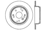 StopTech 04-08 Acura TL / 03-09 Honda Element Slotted & Drilled Right Rear Rotor - 127.40061R