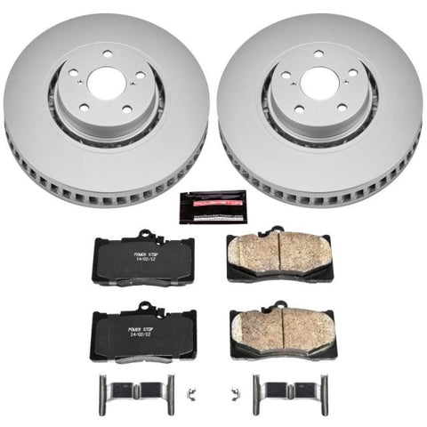 Power Stop 07-11 Lexus GS350 Front Z17 Evolution Geomet Coated Brake Kit - CRK4634