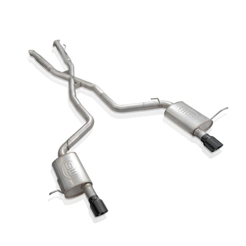 Stainless Works 11-20 Dodge Durango 5.7L 3in Legend Catback w/4in Black Tips - DUR11CBL-B
