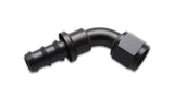 Vibrant Push-On 60 Degree Hose End Elbow Fitting Size -6AN - 22606