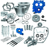 S&S Cycle 99-06 BT 100in Power Package - Silver - 330-0663