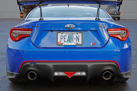 PERRIN 13-20 & 2022 Subaru BRZ / 13-16 Scion FRS / 17-20 Toyota 86 Tow Hook Kit (Rear) - Black - PSP-BDY-255BK