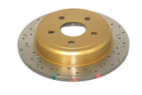 DBA 04-08 Infiniti QX56 / 04-05 Armada / 04-3/04 Titan Rear Drilled & Slotted 4000 Series Rotor - DBA42307XS