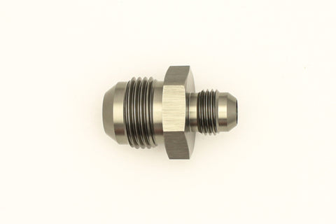 DeatschWerks 10AN Male Flare To 6AN Male Flare Reducer Straight Coupler - 6-02-0205