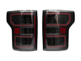 Raxiom 18-20 Ford F-150 LED Tail Lights- Blk Housing (Clear Lens) - T548147