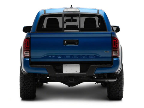 Raxiom 16-23 Toyota Tacoma XW Series Sequential LED Tail Lights- Black Housing- Red Lens - TT30332