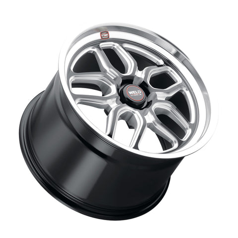 Weld S152 18X10 Laguna Drag 5X120 ET45 BS7.25 Gloss Black MIL Dia 78.1 - S15280022P45