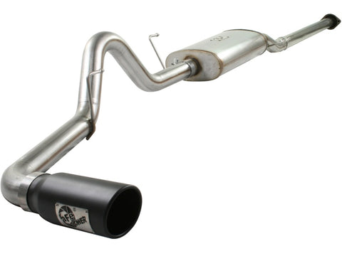 aFe MACHForce XP 3in 409SS Cat Back Exhaust w/ Black Tips for 09-10 Ford F-150 V8 4.6L/5.4L - 49-43015-B