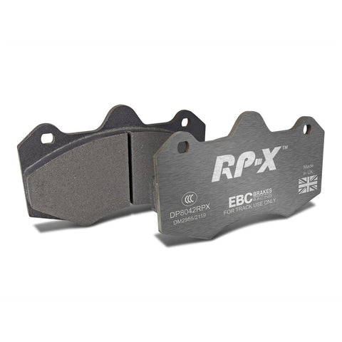 EBC Racing 01-04 Aston Martin Vanquish 5.9L (AP Racing Caliper) RP-X Front Brake Pads - DP8042RPX