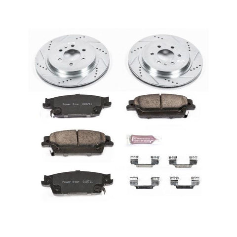 Power Stop 04-09 Cadillac SRX Rear Z23 Evolution Sport Brake Kit - K4568
