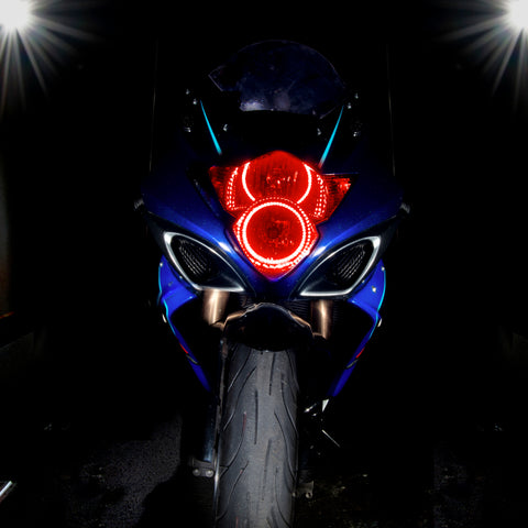 Oracle Suzuki GSX-R 1000 06-07 LED Motorcycle Halo Kit - ColorSHIFT - 2612-330