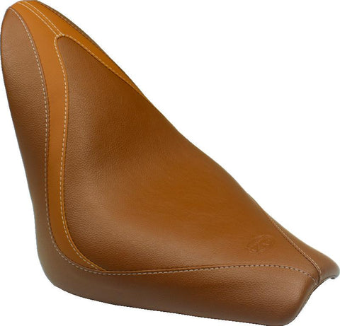 Mustang 06-17 Harley Dyna Wide Tripper Forward Passenger Seat - Distressed Brown - 76703
