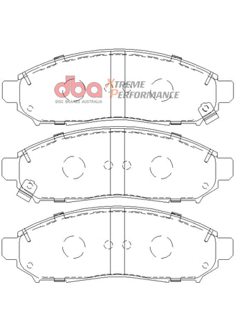 DBA 05-12 Nissan Pathfinder XP650 Front Brake Pads - DB1835XP