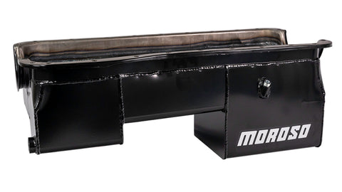 Moroso Ford 429-460 (w/Rear Sump) Extra Deep Wet Sump 8qt 9in Steel Oil Pan - 20620