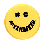 KC HiLiTES 6in. Round Hard Cover for Daylighter/SlimLite/Pro-Sport (Single) - Yellow w/Black Smile - 5202