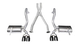 Corsa 1997-2004 Chevrolet Corvette C5 Z06 5.7L V8 Black Xtreme Cat-Back + XO Exhaust - 14114BLK
