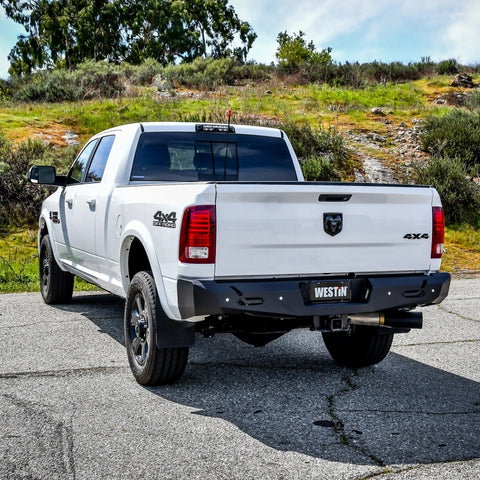 Westin 09-18 Ram 1500 Pro-Series Rear Bumper - Textured Black - 58-421025