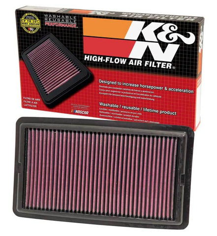 K&N Replacement Panel Air Filter for 2014-2015 Acura MDX 3.5L V6 - 33-5013