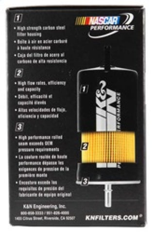 K&N Fuel Filter 84-89 Nissan 300ZX, 00-04 Nissan Xterra. 95-97 Nissan 200SX - PF-1100