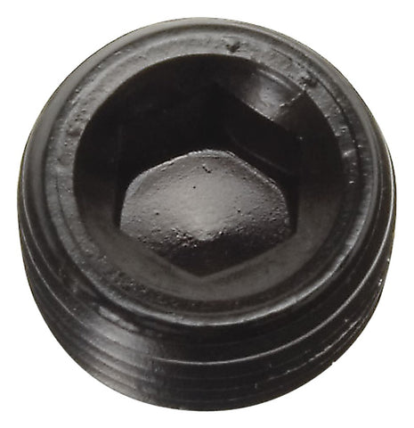 Russell Performance 1/4in Allen Socket Pipe Plug (Black) - 662043