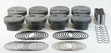 Mahle MS Piston Set GM LS 427ci 4.125in Bore 4in Stk 6.125in Rod .927 Pin -3cc 12.2 CR Set of 8 - 930221625