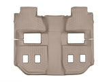 WeatherTech 2015+ Chevrolet Suburban w/ 2nd Row Bucket Seats Rear FloorLiner - Tan - 456073