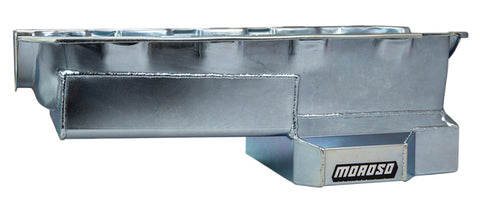 Moroso Chevrolet Big Block Mark IV Stroker Wet Sump 6qt 8in Steel Oil Pan - 20405