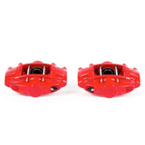 Power Stop 09-13 Infiniti FX50 Rear Red Calipers w/o Brackets - Pair - S6182