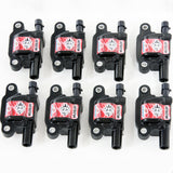Granatelli 14-23 GM LT Malevolent Coil Packs - Black (Set of 8 ) - 28-0514-CPM