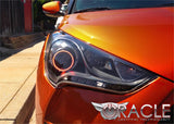 Oracle Hyundai Veloster 11-13 Halo Kit - ColorSHIFT w/o Controller - 2968-334