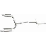 Magnaflow 2015 Audi Allroad 2.0L Touring Dual Spilt Rear Exit 2.5in 4in Tip SS C/B Perf Exhaust - 15369