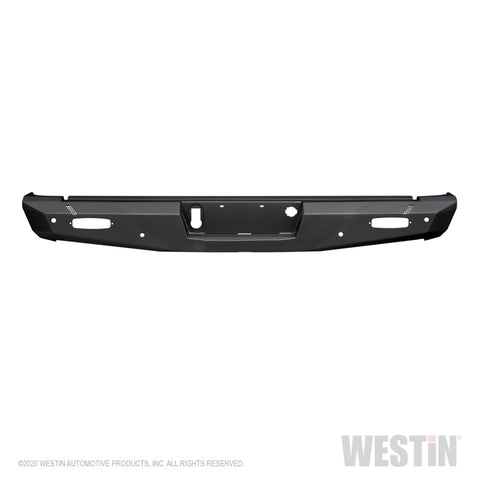 Westin 14-18 Chevy Silverado 1500 Pro-Series Rear Bumper - Textured Black - 58-421005