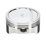 Manley Small Block Chevrolet LS Series 4.130in Bore 1.115in Comp -18cc Dish Piston Set -E/D - 596305CE-8