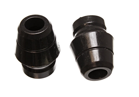Energy Suspension 97-06 Jeep Wrangler YJ/TJ Black Front Bump Stop Set (Set of 2) - 2.9101G