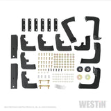 Westin/HDX 17-18 Ford F-250/350 Crew Cab (6.75ft Bed) Stainless Drop Nerf Step Bars - Textured Black - 56-5340252