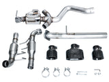 AWE Tuning 2023+ Toyota GR Corolla Track Edition Exhaust - Diamond Black Tips - 3020-53472