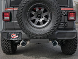 aFe Rebel Series 2.5in 409 SS Cat-Back Exhaust w/ Black Tips 18-19 Jeep Wrangler (JL) V6 3.6L - 49-48076-B