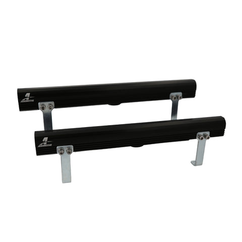 Aeromotive Edelbrock SBC Victor E Fuel Rails - Black - 14178
