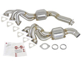 aFe Twisted Steel Headers (Catted) 01-06 BMW M3 L6-3.2L S54 - 48-36314-HC