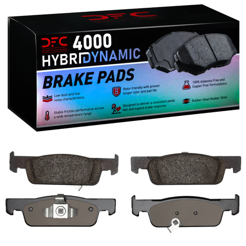 DFC 16-19 Smart Fortwo Front 4000 Hybridynamic Brake Pads - 4000-1955-00