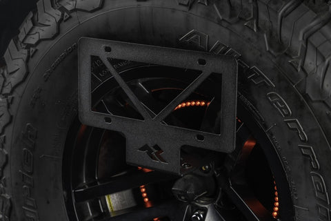 Rugged Ridge Tag Relocation Bracket Rear 18-20 Jeep Wrangler JL - 11585.25