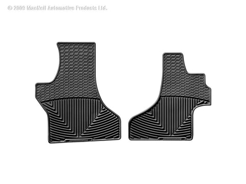 WeatherTech 95-05 Chevrolet Astro Van Front Rubber Mats - Black - W51