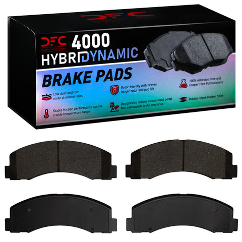 DFC 10-21 Lincoln Navigator Front 4000 Hybridynamic Brake Pads - 4000-2087-00
