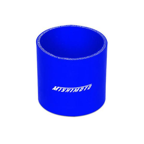 Mishimoto 2.5 Inch Blue Straight Coupler - MMCP-25SBL
