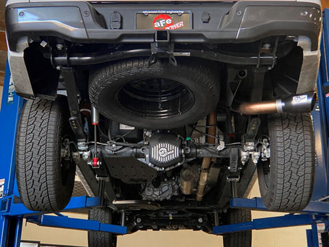 aFe Apollo GT Series 3in 409 SS Cat-Back Exhaust 19-20 Ford Ranger 2.3L w/ Black Tips - 49-43118-B